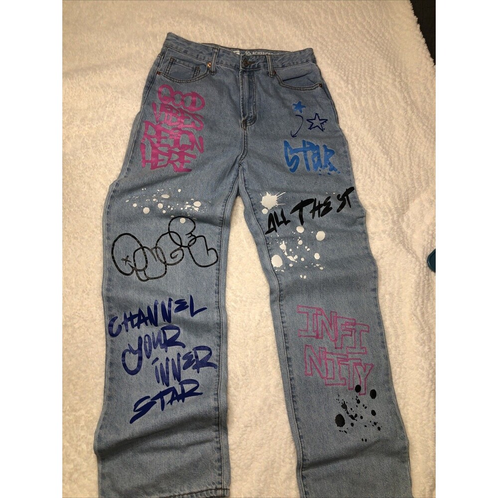 S.O.N.G. 90s Boyfriend Hi-Rise Denim Jeans Women’s Size  9/29